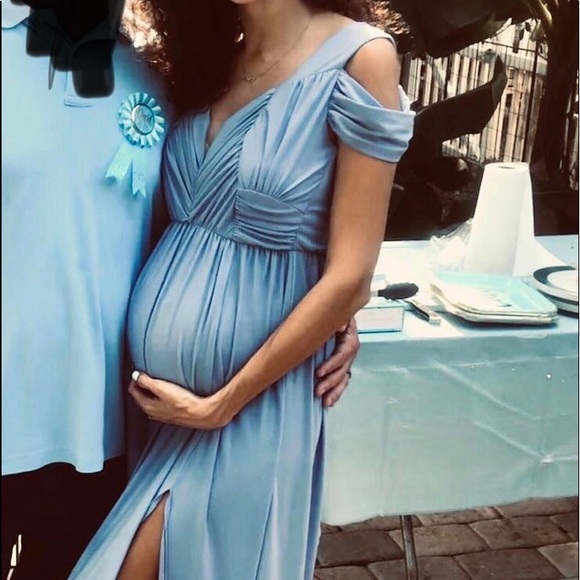 ASOS long blue dress - Picture 5 of 7